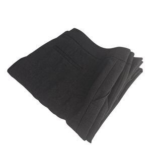 Calvin Klein Womens 34x30 Gray Flat Front Wide‎ Leg Business Dress Pants